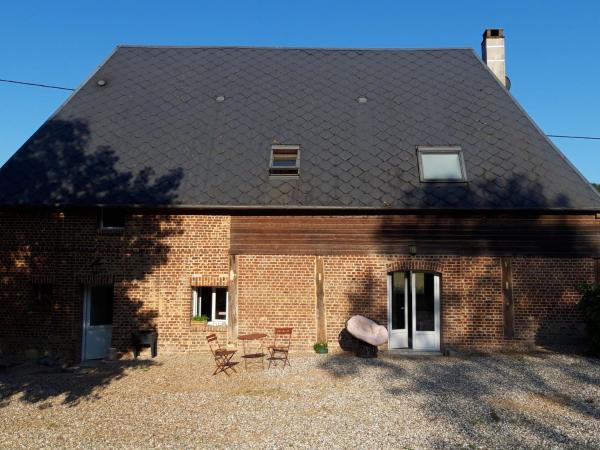 På bildet vises objektet Chambre d'hôtes chez CBL déco une pause charmante en normandie som ligger i byen Héronchelles.