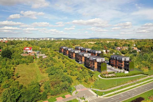 A la foto es mostra l'objecte Apartament Wietrznia z tarasem, ogródkiem, parkingiem, na prestiżowym osiedlu obok rezerwatu przyrody NEW!!! situat a la ciutat de Kielce.