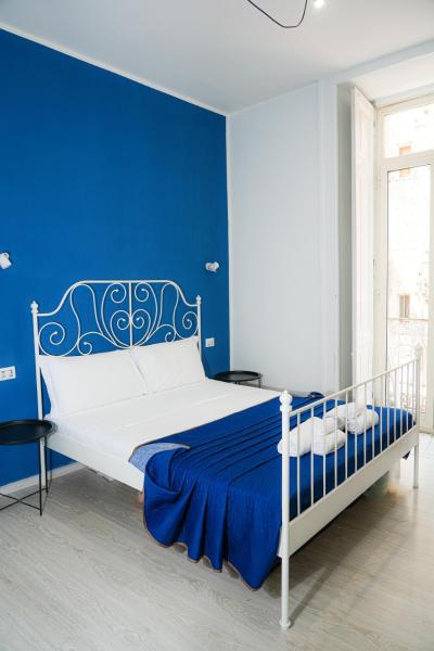 Na fotografii je vidět objekt Vulcania Rooms nacházející se ve městě Neapol.