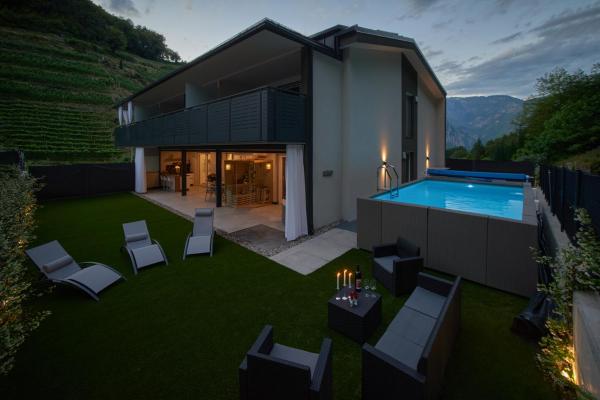 Kuvassa näkyy kohde Garden e Wellness LE VIGNE - relax e luxus, joka sijaitsee kaupungissa Tesimo.