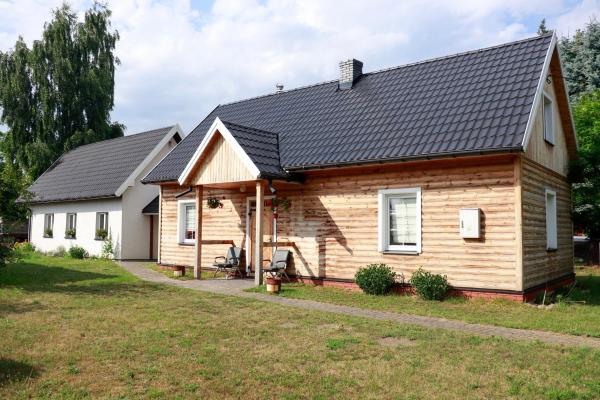 Na fotografii je vidět objekt Agroturystyka u Koziołka nacházející se ve městě Stężyca.