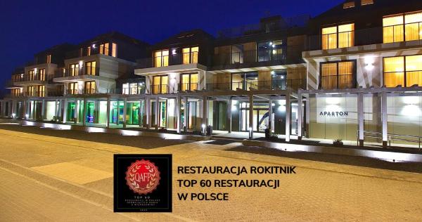 A la foto es mostra l'objecte Aparton situat a la ciutat de Ustka.