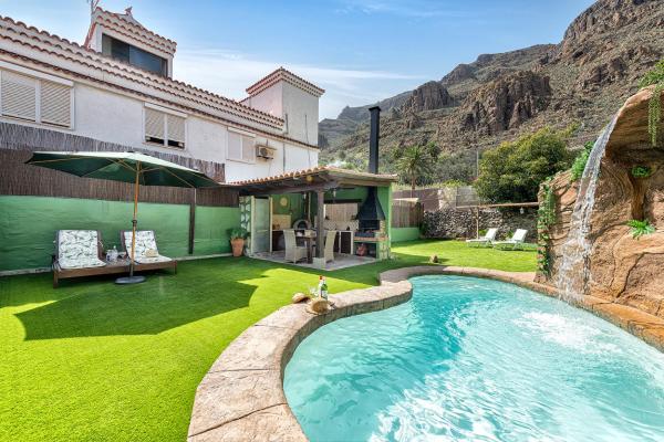 Na fotografii je vidět objekt Villa Temisas con piscina privada nacházející se ve městě Temisas.