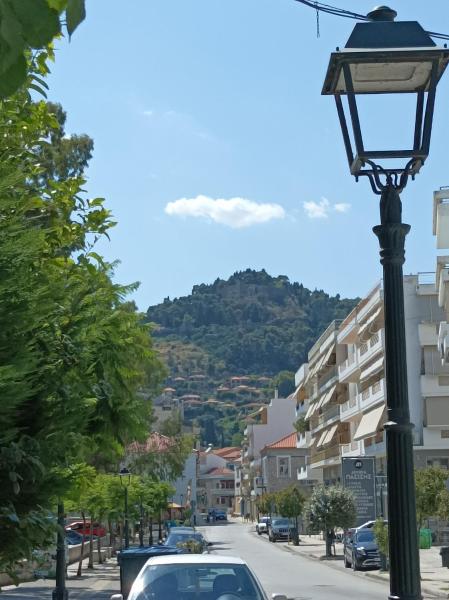 Na fotografii je vidět objekt Zeta ' s house nacházející se ve městě Nafpaktos.