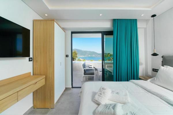 Auf dem Foto ist das Objekt Aloe Elegant Suites in der Stadt Skala Potamias zu sehen.