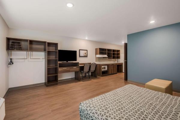A la foto es mostra l'objecte WoodSpring Suites Bellflower - Los Angeles situat a la ciutat de Bellflower.