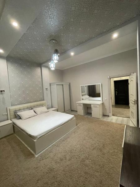 På bildet vises objektet Central Apartment som ligger i byen Uzbankinty.