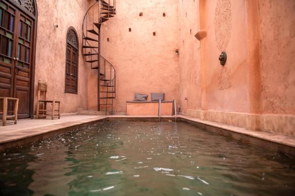 En la foto se muestra el objeto Riad Ben Youssef ubicado en la ciudad de Marrakech.