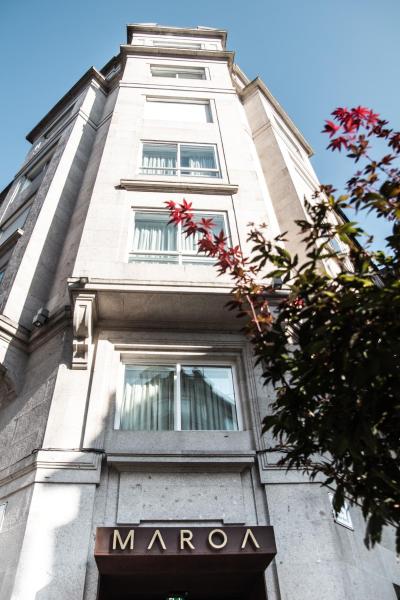 Op de foto is het object Hotel Maroa Vigo te zien, gelegen in de stad Vigo.