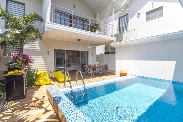 Auf dem Foto ist das Objekt 3-bdr luxury villa at a villa resort with beach club and concierge service in der Stadt Mae Nam zu sehen.