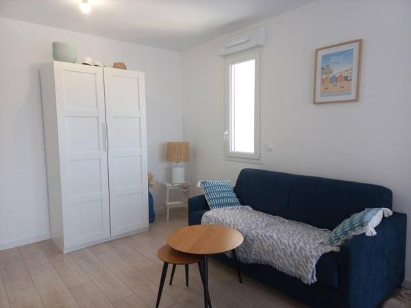 På billedet ses objektet Studio cabine Stella Plage beliggende i byen Cucq.