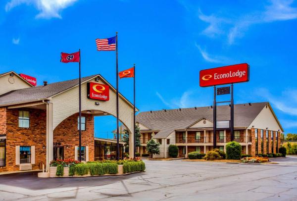 Na zdjęciu widoczny jest obiekt Econo Lodge Lebanon położony w mieście Lebanon.