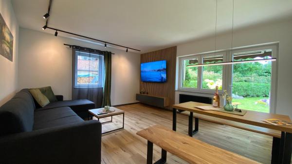 A la foto es mostra l'objecte Uraha Apartments situat a la ciutat de Falkendorf.
