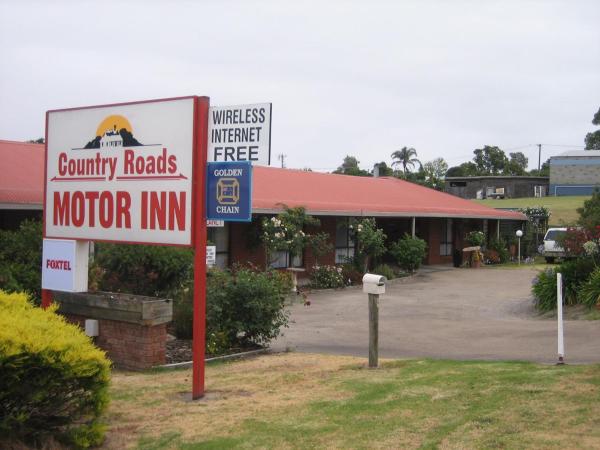 The photo shows the Orbost Country Road Motor Inn located in the city of Cabbage Tree Creek.