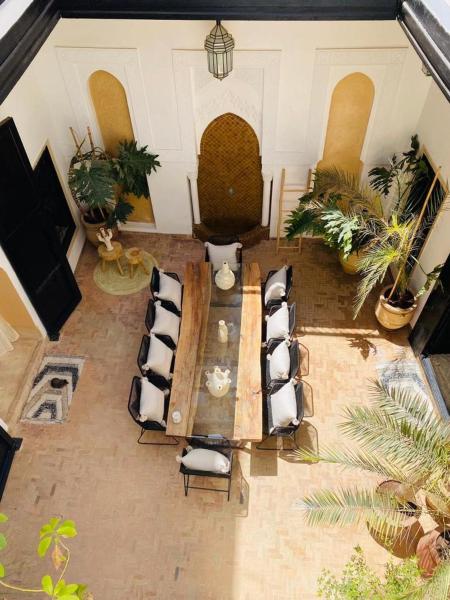 En la foto se muestra el objeto Riad Casa nomad ubicado en la ciudad de Marrakech.