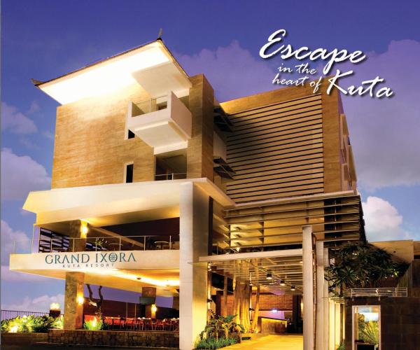A la foto es mostra l'objecte Grand Ixora Kuta Resort situat a la ciutat de Kuta.