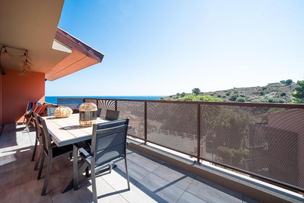 A la foto es mostra l'objecte L'Escale de Collioure - Climatisé, parking privé sécurisé, vue mer situat a la ciutat de Cotlliure.
