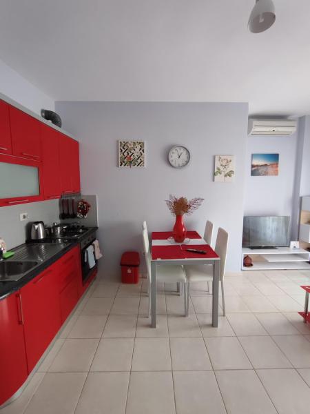 Na fotografii je vidět objekt ARIA Apartament nacházející se ve městě Durrës.
