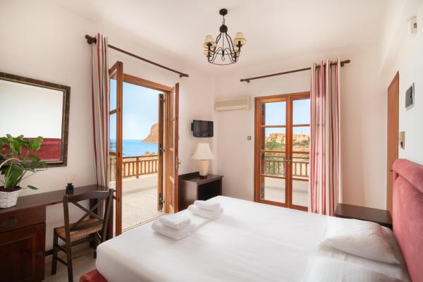 På billedet ses objektet Alta Vista Studios - ex Lekka's House beliggende i byen Monemvasia.