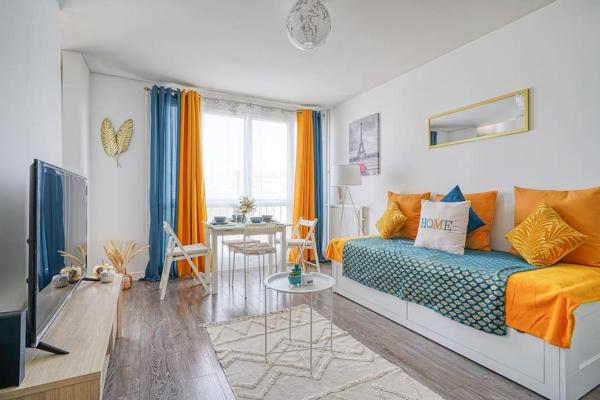 На фото показан объект Saphir T2 proche Paris, расположенный в городе Витри-сюр-Сен.