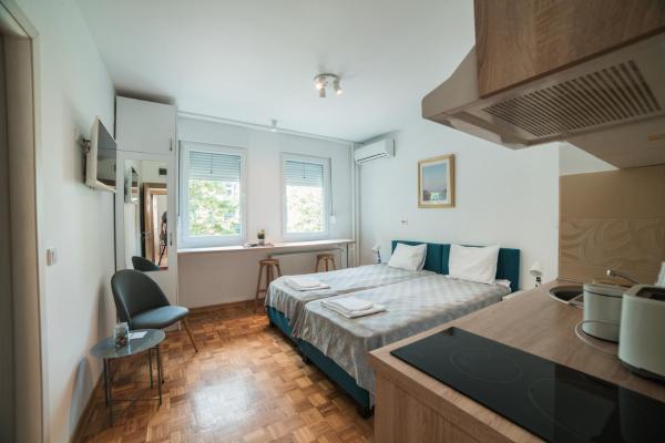 Nella foto è visibile l'oggetto Arena East Apartment situato nella città di Belgrado.