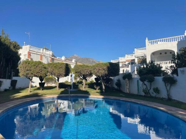 Na fotografii je vidět objekt Casa en Nerja Village Burriana Beach nacházející se ve městě Nerja.
