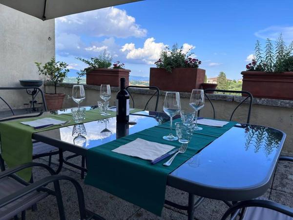 A la foto es mostra l'objecte La Terrazza di Ciro Pinsuti situat a la ciutat de Sinalunga.