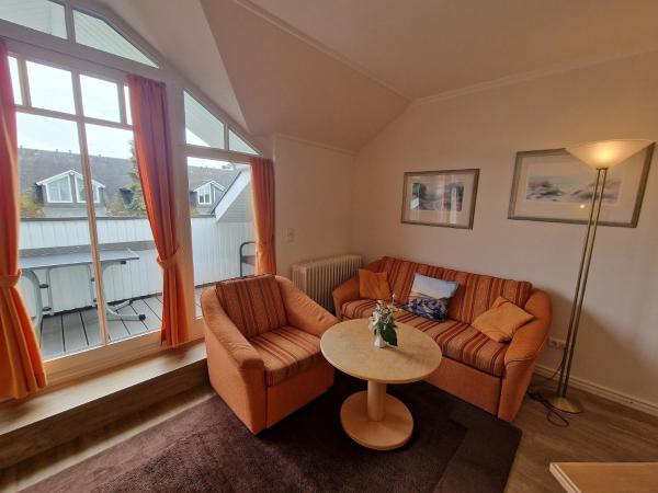 A la foto es mostra l'objecte Dünenpark Binz - Komfort Ferienwohnung mit 1 Schlafzimmer und Balkon im Dachgeschoss 172 situat a la ciutat de Binz.