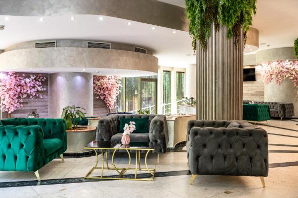 A la foto es mostra l'objecte Zdravets SPA Hotel situat a la ciutat de Velingrad.