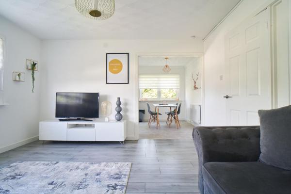 A la foto es mostra l'objecte Woodside Apartment situat a la ciutat de Coatbridge.