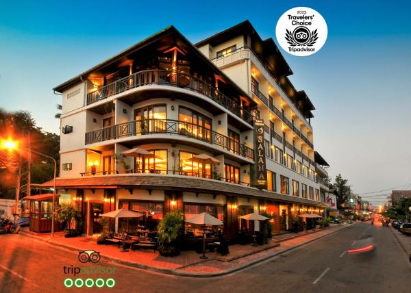 På billedet ses objektet Salana Boutique Hotel beliggende i byen Vientiane.