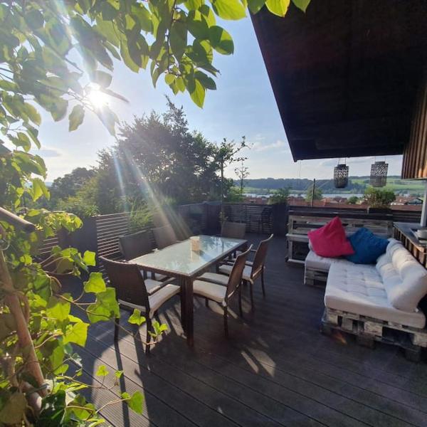 Auf dem Foto ist das Objekt Traum Blick am Rottachsee in der Stadt Petersthal zu sehen.