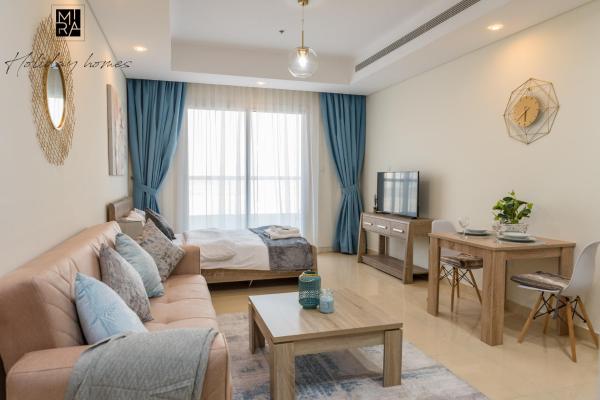 Na fotografii je vidět objekt Mira Holiday Homes - Beautiful Studio in Living Legends nacházející se ve městě Dubaj.