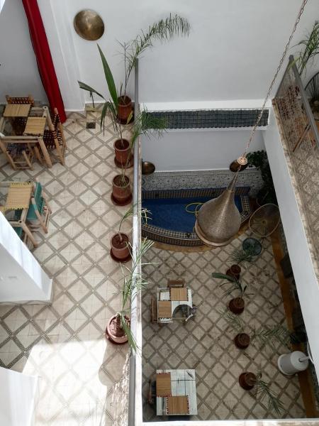 En la foto se muestra el objeto Riad Papadou ubicado en la ciudad de Marrakech.