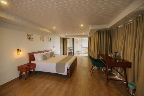 På billedet ses objektet Misty Courtyard Resort beliggende i byen Munnar.