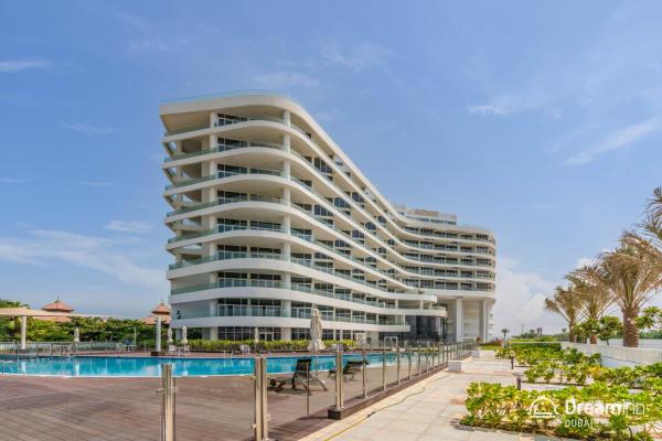 Na fotografii je vidět objekt Dream Inn Apartments - Mina by Azizi nacházející se ve městě Dubaj.
