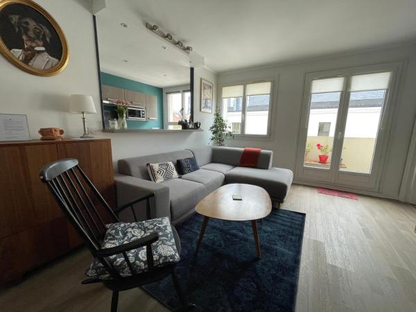 Na zdjęciu widoczny jest obiekt Spacious 1 bedroom apartment near Paris położony w mieście Garches.