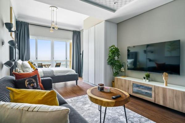 Na fotografii je vidět objekt Upscale studio at JLT near metro nacházející se ve městě Dubaj.