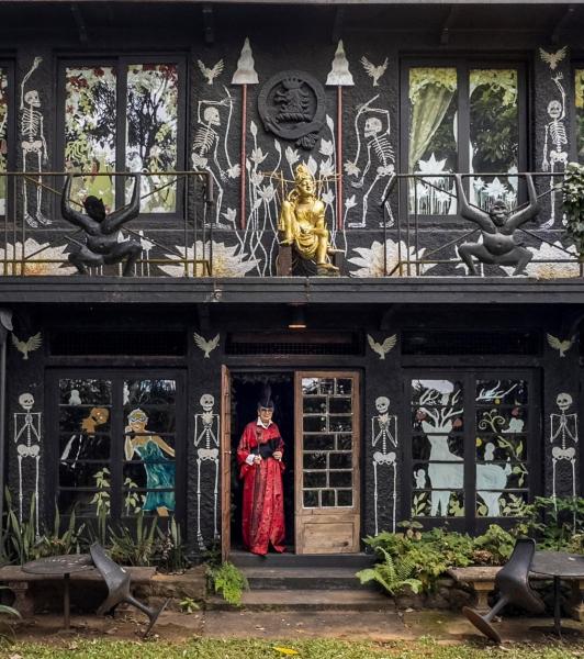 Na fotografii je vidět objekt HELGASFOLLY Anti Hotel Residence nacházející se ve městě Kandy.