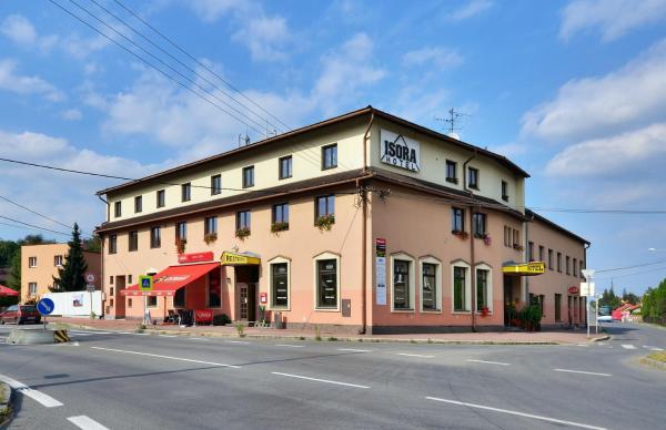 Kuvassa näkyy kohde Hotel Isora, joka sijaitsee kaupungissa Ludgeřovice.