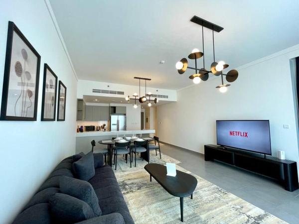 Na fotografii je vidět objekt Dar Vacation - Contemporary 3BR Apartment in Creek nacházející se ve městě Dubaj.