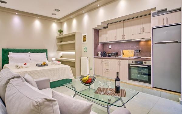 Nella foto è visibile l'oggetto Olio studio situato nella città di Ágios Athanásios.