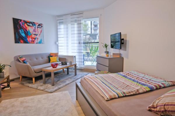 På bildet vises objektet App 166 - Designer Apartment in Gießen som ligger i byen Giessen.
