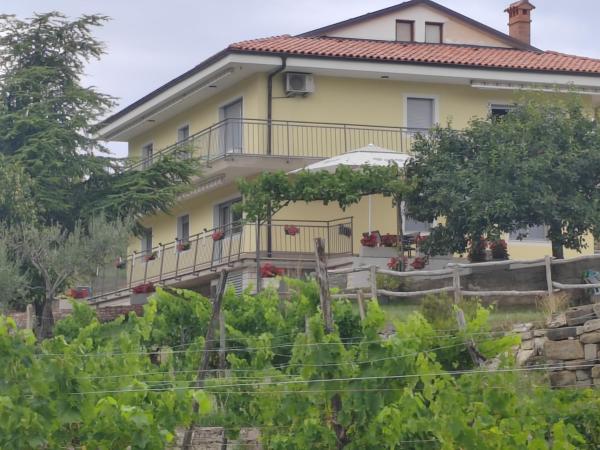 Nella foto è visibile l'oggetto apartma Belveder situato nella città di Izola.