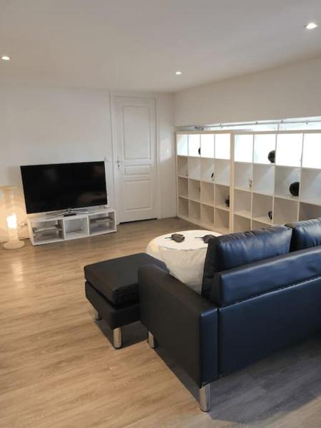 Na fotografii je vidět objekt Appartement charmant américain nacházející se ve městě Mézy.