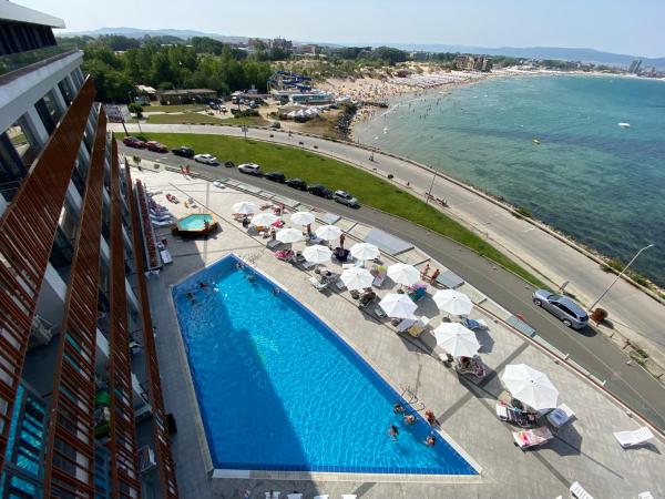 Na zdjęciu widoczny jest obiekt PARADISO 'В' 609 Studio Nessebar Private położony w mieście Nesebyr.
