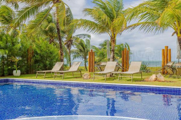 A la foto es mostra l'objecte IT57 Excelente Apartamento Pé na Areia situat a la ciutat de Itacimirim.