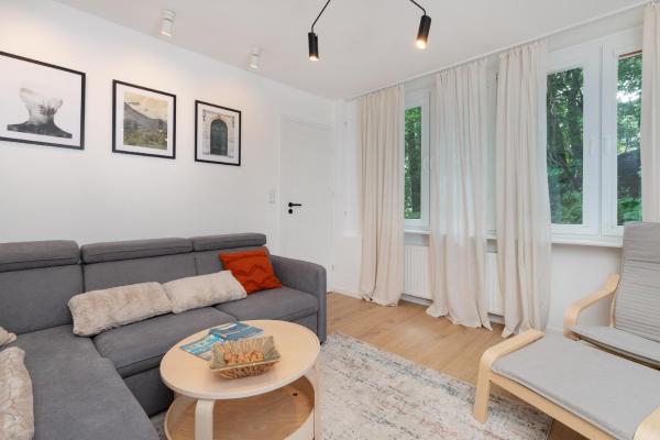A la foto es mostra l'objecte Gdynia Centrum Stylowy & Nowoczesny Apartament by Noclegi Renters situat a la ciutat de Gdynia.