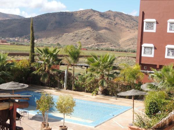 A la foto es mostra l'objecte Auberge Kasbah Amoun situat a la ciutat de Taliouine.