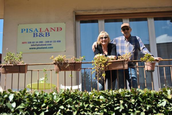 A la foto es mostra l'objecte B&B Pisaland situat a la ciutat de Pisa.